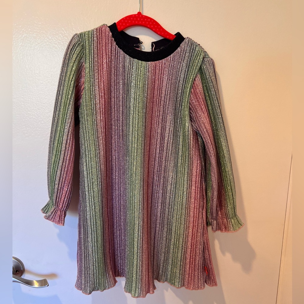 Girls shimmery dress